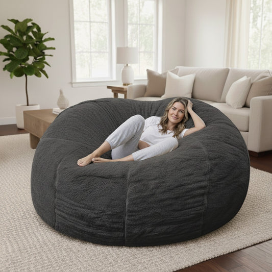 BigBeanBag - Chair with Furry Fur Cover