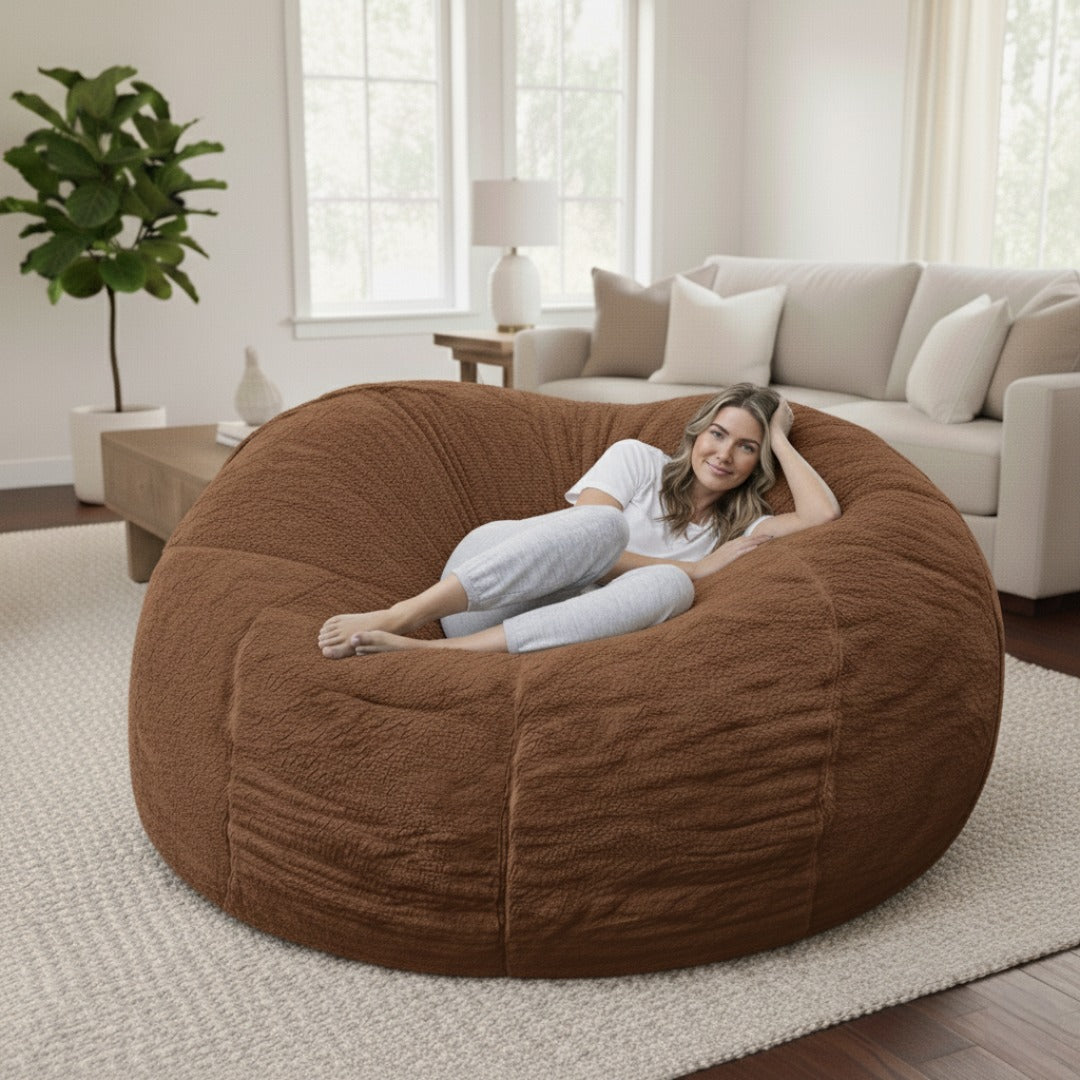 BigBeanBag - Chair with Furry Fur Cover