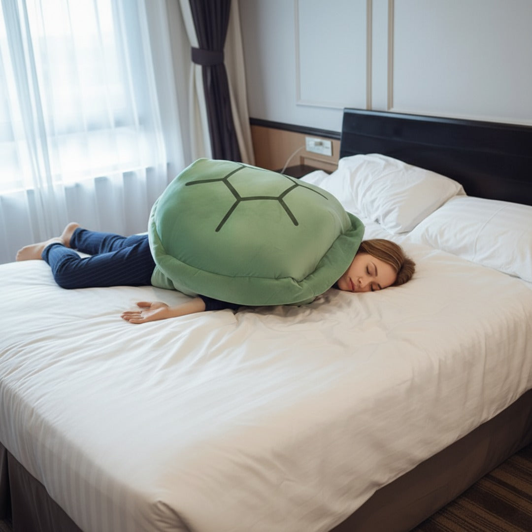 Turtleyama - Turtle Wearable Plush Cushion – Soft Sleeping Pillow Bed & Cosplay Shell
