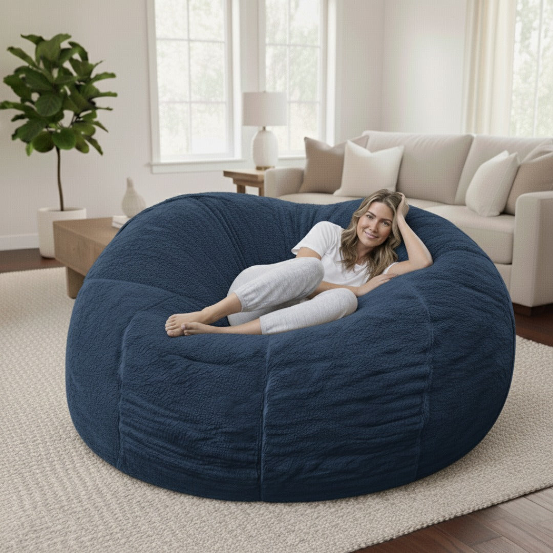 BigBeanBag - Chair with Furry Fur Cover